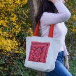 totebag hemp apron model