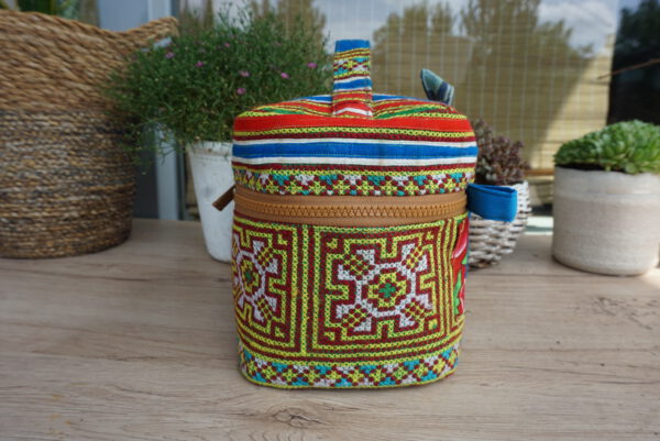 toilettas Oriental Yellow zijkant
