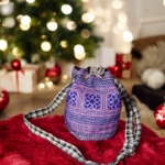 Bucket Bag Shoulder Purple kerst