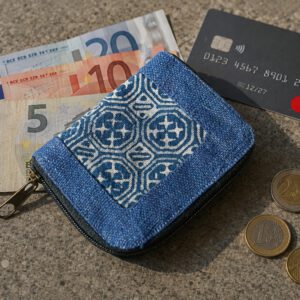 Purse Beeswax Indigo